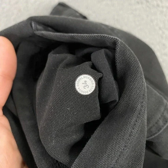 Lululemon ABC Slim-Fit 5 Pocket Pant Utilitech Mens 34x32 Black 5-Pocket M5ABNS - Picture 6 of 10